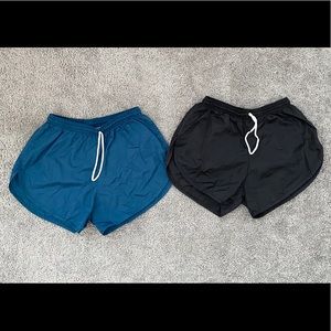 American Apparel Men’s nylon shorts lot of 2 pair